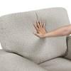 Lemond Stationary Fabric Sofa (9214NPG-3) image 5