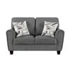 Lemond Stationary Fabric Loveseat (9214NGH-2) image 1