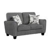 Lemond Stationary Fabric Loveseat (9214NGH-2) image 2