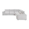 Phoebe Power Reclining Fabric 5 pc Sectional (8414GRY*5LRRRPWH) image 5