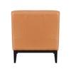 Houghton Stationary Leather Accent Chair (1129RNG-1) image 5