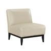 Houghton Stationary Leather Accent Chair (1129BEG-1) image 2