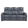 Apex Power Reclining Leather Match Sofa (8449BU-3PWHM) image 1