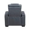Apex Power Leather Match Recliner (8449BU-1PWHM) image 5