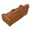 Apex Power Reclining Leather Match Loveseat with Console (8449BR-2PWHM) image 3