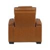 Apex Power Leather Match Recliner (8449BR-1PWHM) image 5