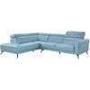 Giselle Leather Match 2 pc Sectional (8456BUE*2LC2R) image 2