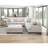 Livia Fabric Ottoman (8435BE-4) image 5