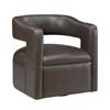 Sawyer Swivel Leather Look Chair (1123COF-1) image 2