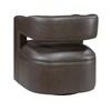 Sawyer Swivel Leather Look Chair (1123COF-1) image 4