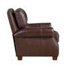 Remington Leather Match Recliner (8448BRW-1PB) image 3