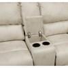 Proctor Power Reclining Leather Look Loveseat with Console (8517PWT-2PW) image 5