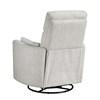 Tinley Swivel Glider Fabric Recliner (9555BEG-1SW) image 4