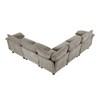 Dublin Fabric 5 pc Sectional (8450PWT*54ACCR) image 3