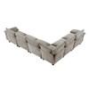 Dublin Fabric 6 pc Sectional (8450PWT*65ACCR) image 4