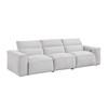 Phoebe Power Reclining Fabric Sofa (8414GRY-3PWH*) image 5