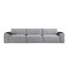 Stationary Fabric Sofa (9155GY-3*) image 1