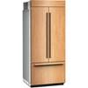 36-inch Built-in French 3-Door Refrigerator with Interior Ice Maker (KBFN536TPA) image 4