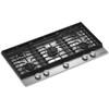 36-inch Built-in Gas Cooktop with 5 Burners (KCGK336SSS) image 2