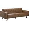 Barksdale Stationary Polyurethane Sofa (Durant Sofa - Tan) image 2