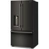 36-inch, 23.1 cu. ft. Counter-Depth French 3-Door Refrigerator with External Water and Ice Dispensing System (KRFC536SBE) image 4