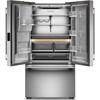 36-inch, 23.1 cu. ft. Counter-Depth French 3-Door Refrigerator with External Water and Ice Dispensing System (KRFC536SPS) image 2