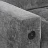 Casa Sienna Fabric Sofabed (Chapin Media Sleeper - Dark Grey) image 6
