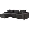 Athena Fabric 3 pc Sectional (Athena 3 pc Sectional) image 1