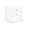Kona 1-Drawer Nightstand (B-9340-7-NS) image 11