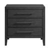 Versailles Contemporary 3-Drawer Nightstand (B-3690-8-NS) image 2