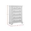 Bridgestone 6-Drawer Chest (B-10980-8-CH) image 10