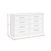 Avalanche 8-Drawer Dresser (B-11600-7-DR) image 9