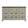 Farmington 9-Drawer Dresser (B-9890-7-DR) image 2