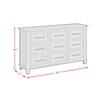 Canterbury 9-Drawer Dresser (B-13030-7-DR) image 9