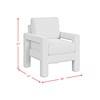 Zoey Stationary Fabric Accent Chair (U-15200-11170-100) image 9