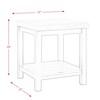 Kansas End Table (CKS100ET) image 11