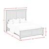 Canterbury Full Panel Bed (B-13030-3-FB) image 7
