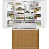 36-inch, 20.9 cu. ft. Counter-Depth French 3-Door Refrigerator with Ice and Water (PFIC1NFYWV) image 1