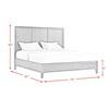 Versailles Contemporary King Panel Bed (B-3690-3-KB1) image 8
