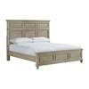 Whit-Ash King Panel Bed (B-11360-3-KB) image 1