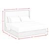 Rosalie King Upholstered Panel Bed (B-16860-8-KB) image 7