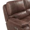Atlantis Power Reclining Fabric Loveseat with Console (U-5230-8640-285PP) image 11