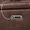 Atlantis Power Reclining Fabric Loveseat with Console (U-5230-8640-285PP) image 15