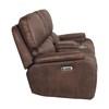 Atlantis Power Reclining Fabric Loveseat with Console (U-5230-8640-285PP) image 5