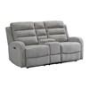 Avanti Power Reclining Fabric Loveseat with Console (U-5260-8650-285PP) image 1
