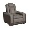 Lantana Power Fabric Recliner (U-13660-10560-105PP) image 1