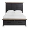 Montrose Queen Panel Bed with Storage (B-16670-5-QSB) image 2