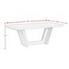 Ridgemont Dining Table with Trestle Base (D-14440-8W-DT) image 10