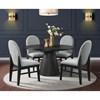 Round Portland Dining Table with Pedestal Base (D-1710-8-DT) image 3