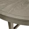 Round Versailles Contemporary Dining Table with Pedestal Base (D-3690-6-RDT) image 5